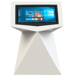 Futurisches Terminal mit 32 Zoll Touchscreen