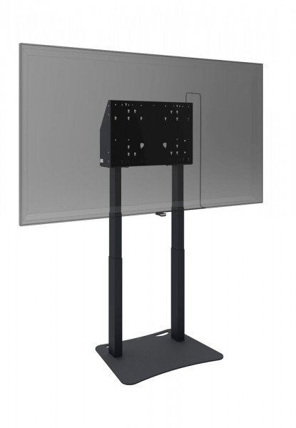 Elektrisch höhenverstellbarer Touch Monitorständer mit Doppelsäule