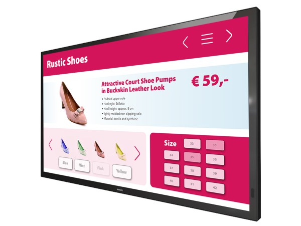 Philips 43 Zoll professioneller UHD Touchmonitor