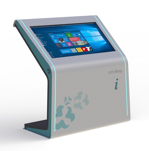 Touchterminal mit 49 Zoll mit 4K Display