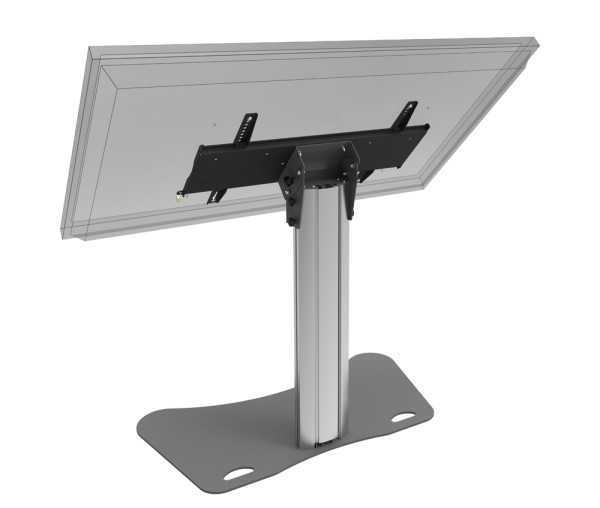 Display Ständer für Monitor, Touchscreen Pult mit Schnellverschluss