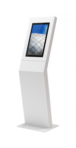 Stele mit 22 Zoll Touchscreen