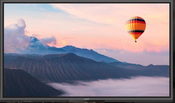 Interaktiver 65 Zoll 4K MultiTouchMonitor mit integrierten Windows PC