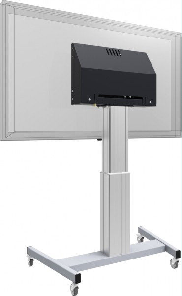 Elektrisch höhenverstellbarer Monitorständer XL