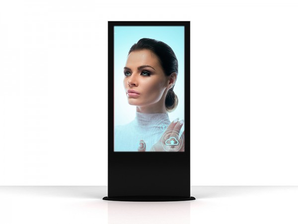 Touch Stele mit 58 Zoll Display DEMO