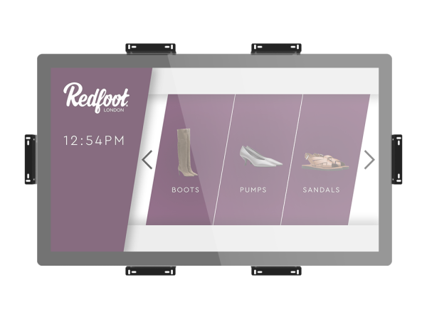 Touchscreen mit 55 Zoll Einbau-Monitor